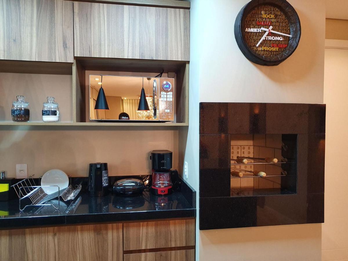Apto Luxo 800M R. Coberta | 2 Suites | Mobiliado 格拉玛多 外观 照片