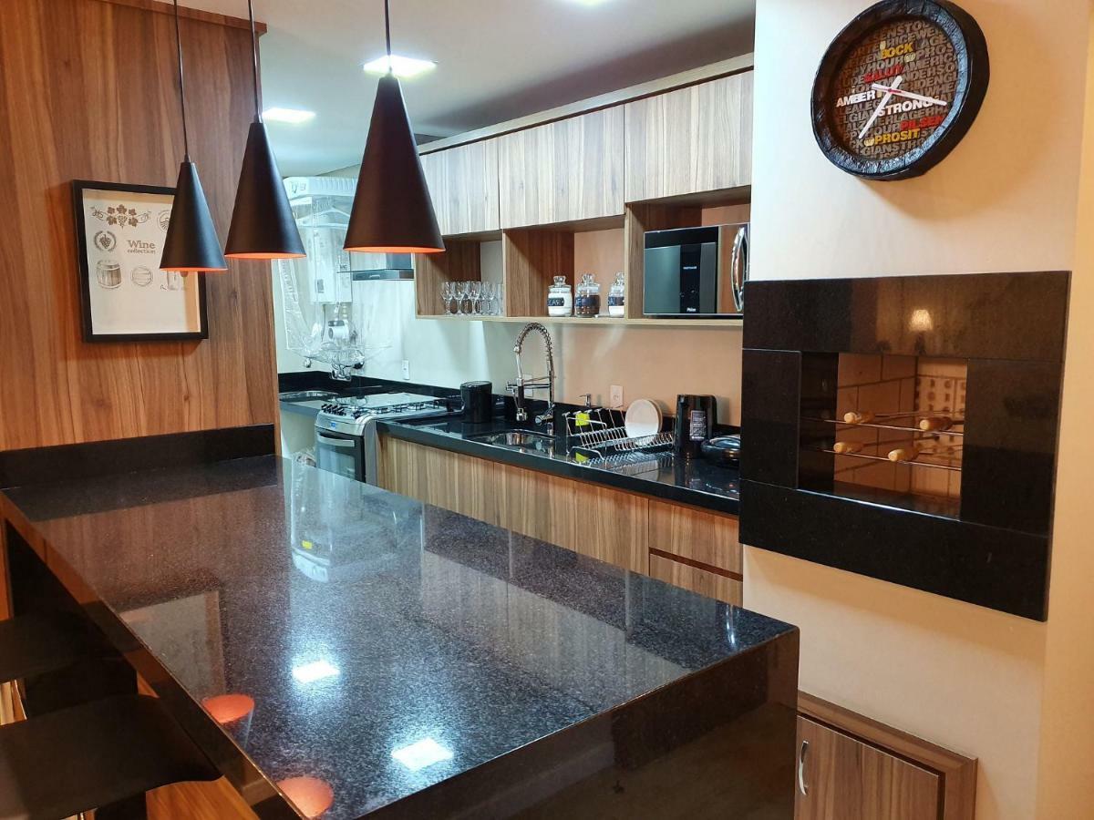 Apto Luxo 800M R. Coberta | 2 Suites | Mobiliado 格拉玛多 外观 照片
